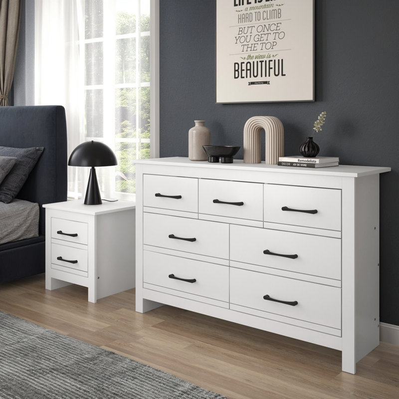 Serenity Storage Set, White/White