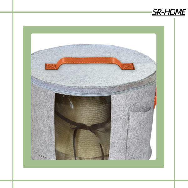 SR-HOME Hat Fabric Storage Basket