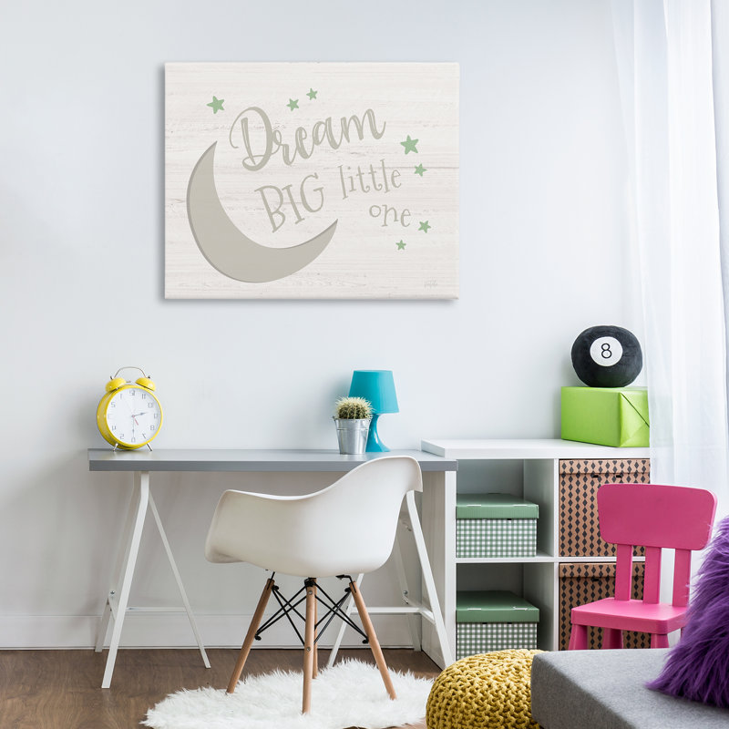 «Dream Big Little One», art mural sur toile par Natalie Carpentieri, H 30 po x l 40 po