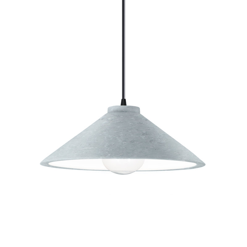 Breeona Radiance Collection 1 - Light Cone Pendant Accents - LED, Matte Black, Antique Copper
