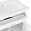 Meuble-lavabo de salle de bain avec lavabo-454238012