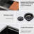 Stainless Steel Gunmetal Black 33 Inch Apron Front Kitchen Sink Workstation-121599832-121599835