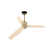 Gold with Wood Grain Blades