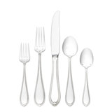 Triumph 5 Piece Sterling Silver Flatware Set, Service for 1