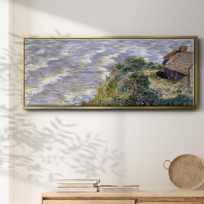 The Custom`s House at Varengaville, 1882 - Framed Canvas