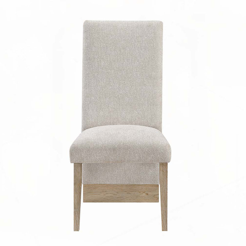 Chaise de salle à manger, Naturel, Beige