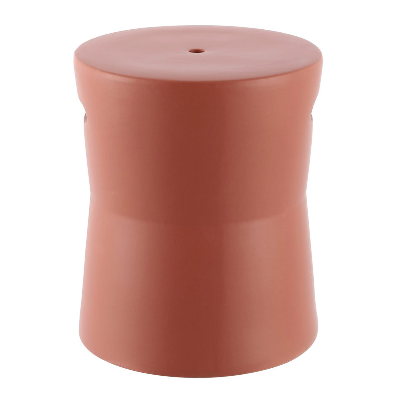 Ghanem End Table, Terracotta