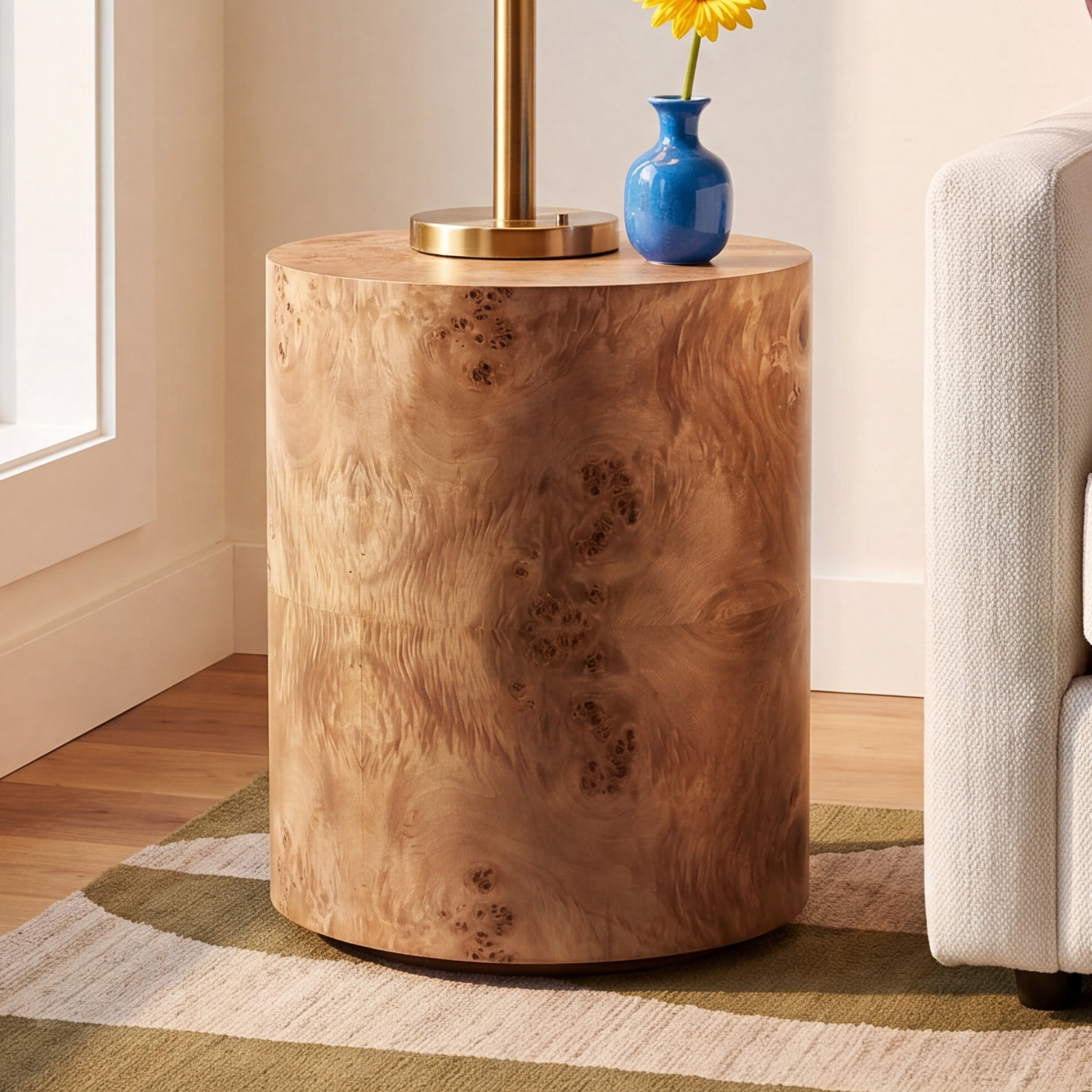 Walcott Solid Wood End Table