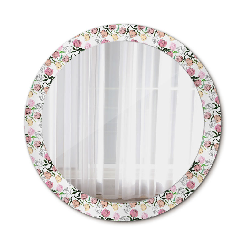 Huldar Glass Flat Wall Mirror