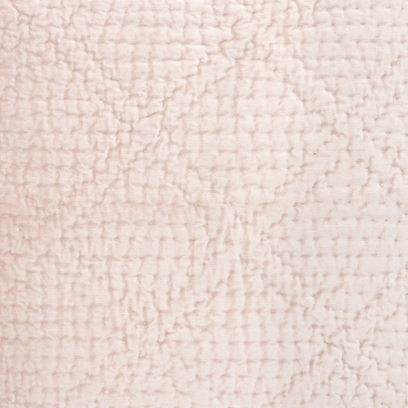 Full/Queen Slipper Pink Velvet Quilt Set