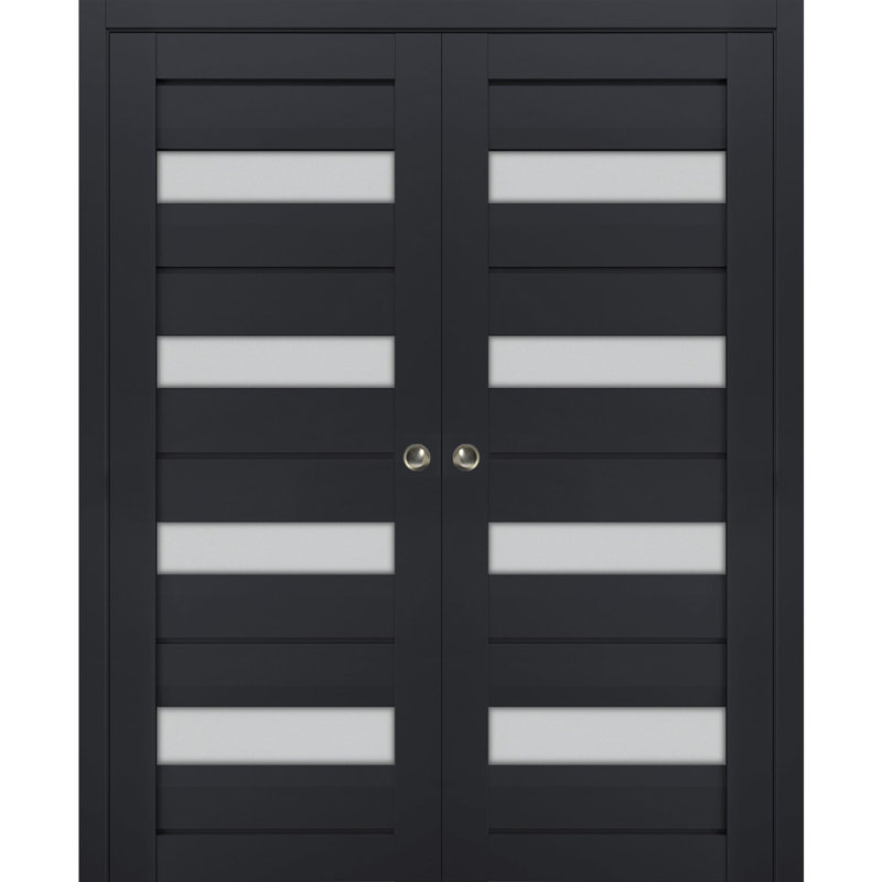 Portes de placard Veregio, Antracite, 56 po x 84 po