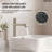 Single Hole Vessel Bathroom Faucet, Single Handle Vessel Bathroom Sink Faucet with Drain Assembly-125423826