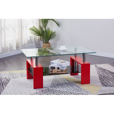 Cherlin Glass Top Single Coffee Table