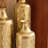 Cory-Lee Handcrafted Metal Floor Vase with Golden Scales, Large Flower Vase(Set Of 3)