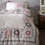 Hana Flower and Leaf Cotton Duvet Cover Set With Pillowcases-72464468