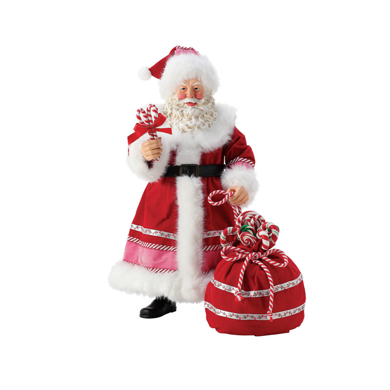 Christmas Traditions Pepperme Sweets Santa 17in