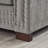 Uphlostered Sofa with Nailheads