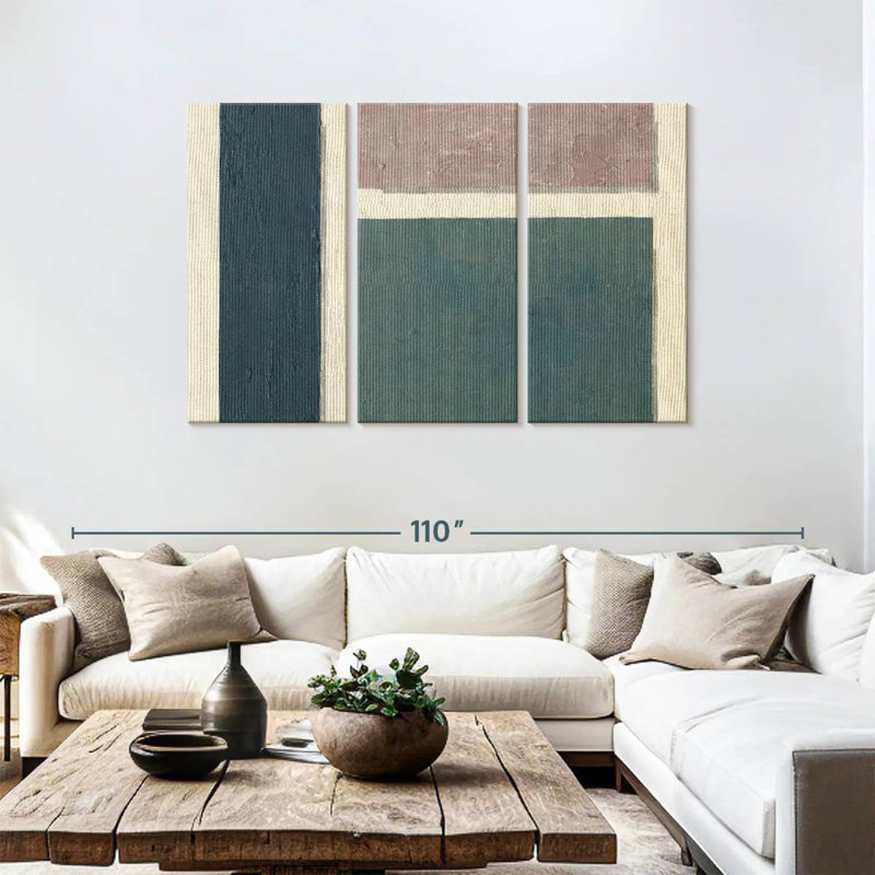 Avery Geometric Harmony, 48" H x 74" W