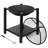 Paulie Square Iron Charcoal and Wood Burning Fire Pit with Lid