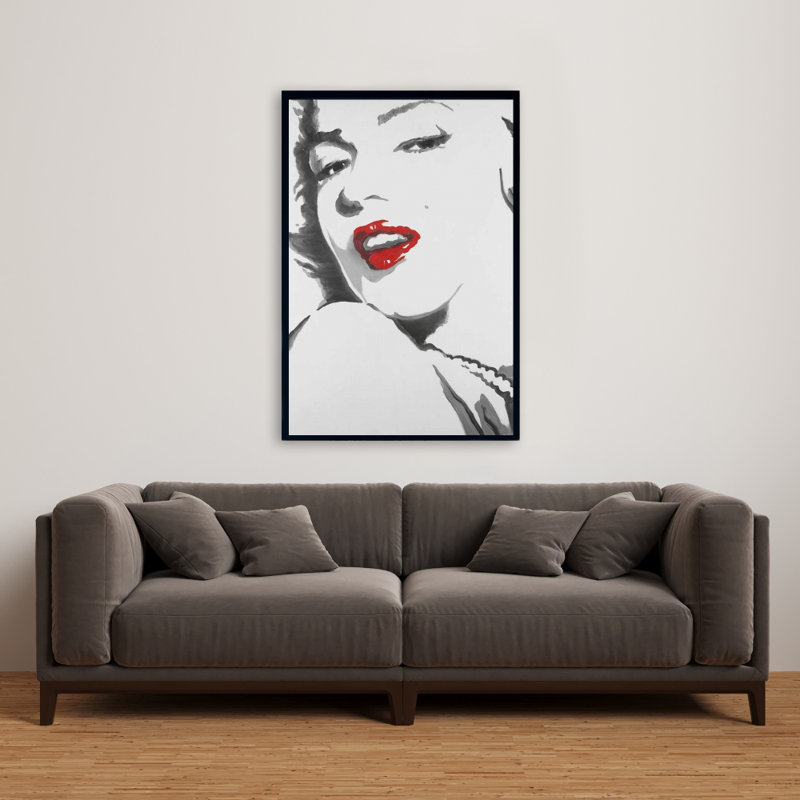 Marilyn Monroe, style rétro, toile tendance - Décoration intérieure