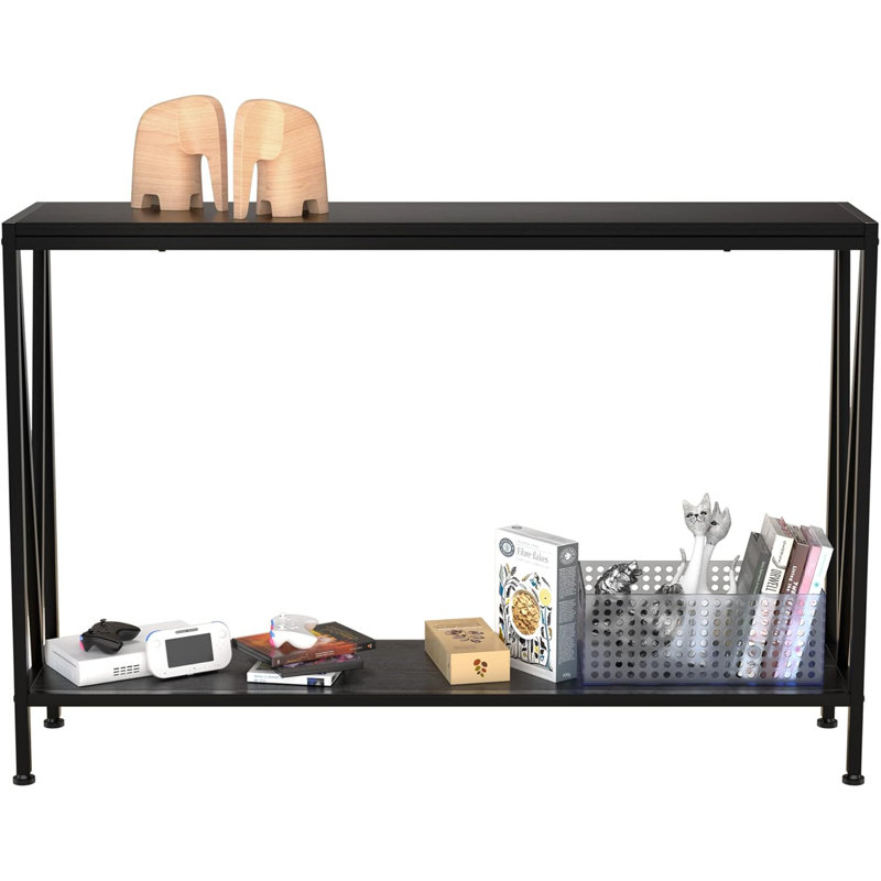 Console Table, Entryway Table, Easy Assembly,Entrance Table, Black