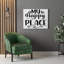 My Happy Place - Wrapped Canvas Print