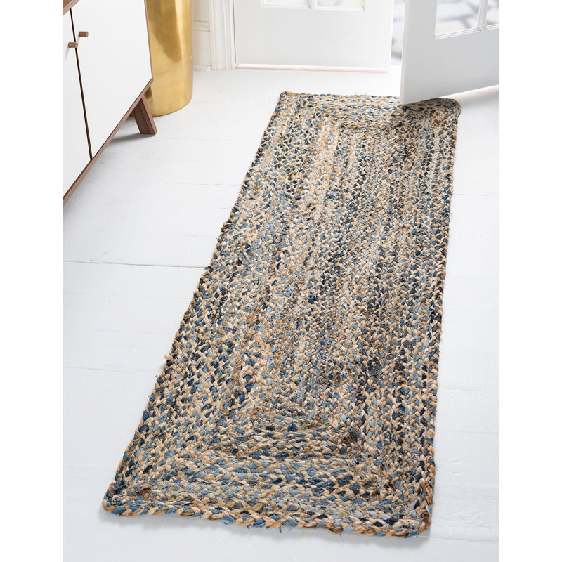 Mullewa Cotton Southwestern Indoor Rug, Runner 2'2" x 6'