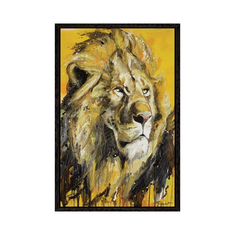 Madiba by Vincent Richeux - Floater Frame Gallery-Wrapped Canvas Giclée on Canvas, 66.04 cm H x 45.72 cm W