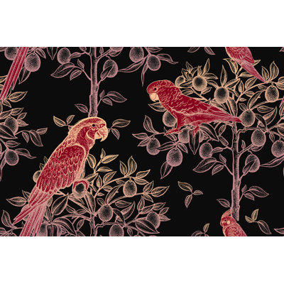 Larue Peel & Stick Floral Roll