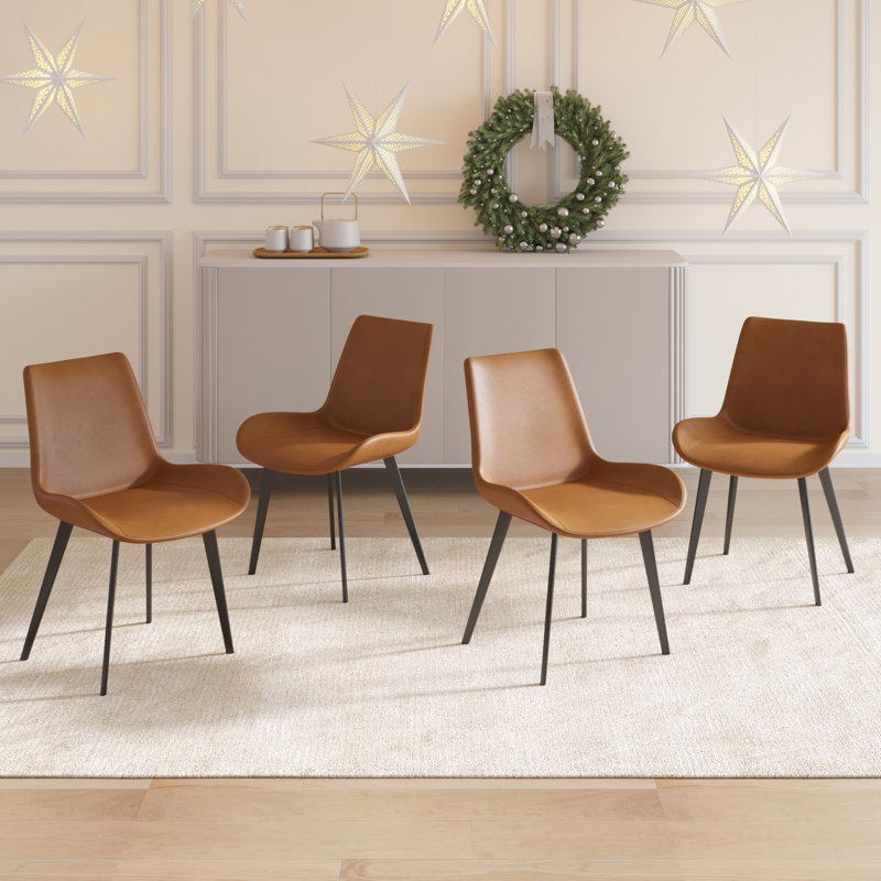Chaise d'appoint Breeza, Brun