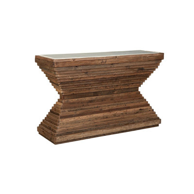 Keisy 54" Wide Reclaimed Pine Console, Natural