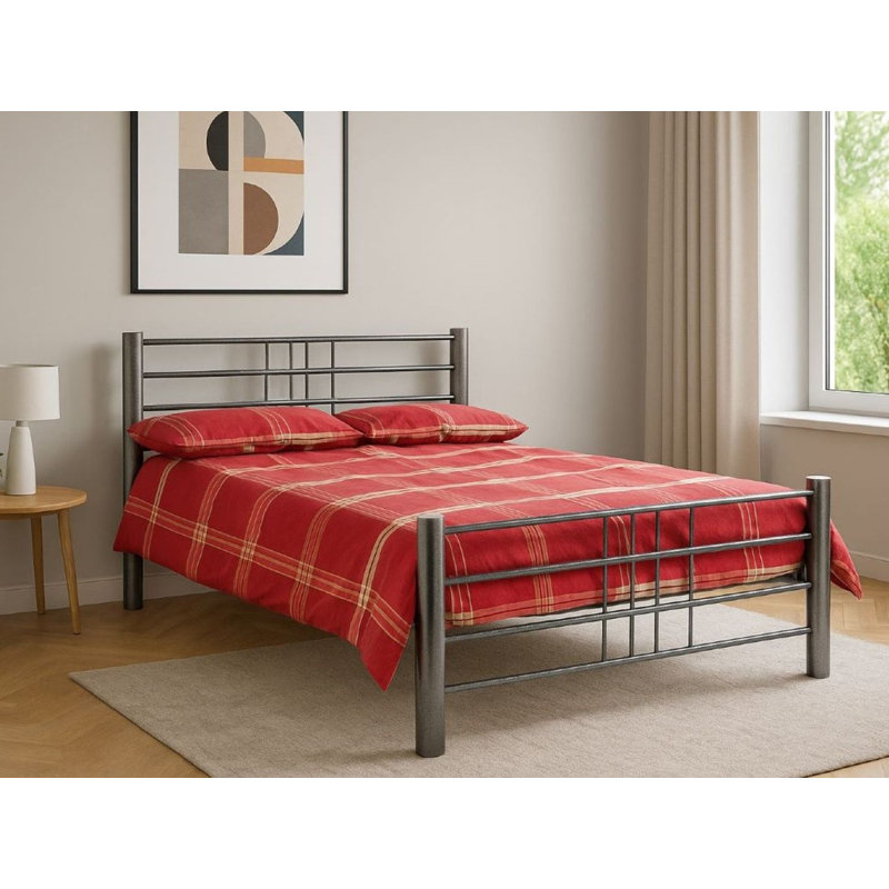 Dochamps Metal Bed, Single (3')