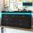 7 Drawer 55.13" Dresser With LED Light, Sockets, Type-C Port And USB Port-773761556