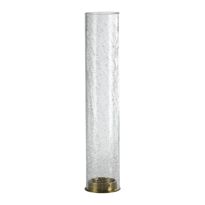 Zigrina Pendant, 65.13" H x 2.75" W x 2.75" D, Aged Brass