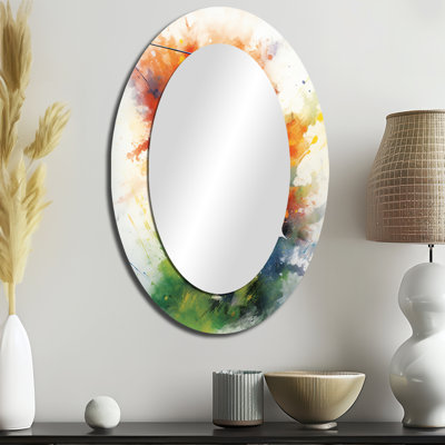 Golf Dynamic Drives I - Miroir mural ovale bleu