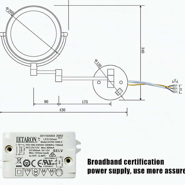 Dimensions du produit
