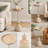 Bryann Solid Wood Top End Table