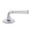 Faux levier Bravura 840-0 St. Charles sur rosace ronde traditionnelle en chrome poli