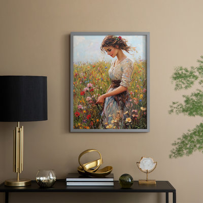 Reproduction encadrée WOMEN Series CCXCVII - bois massif