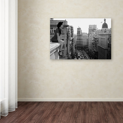 « mad madrid », reproduction de photo sur toile tendue