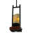 Grand Terrace 3 - Light Solar Black/Cherry Wood LED Kitchen Island Pendant