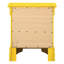 Charmante table de chevet traditionnelle jaune-1821451185