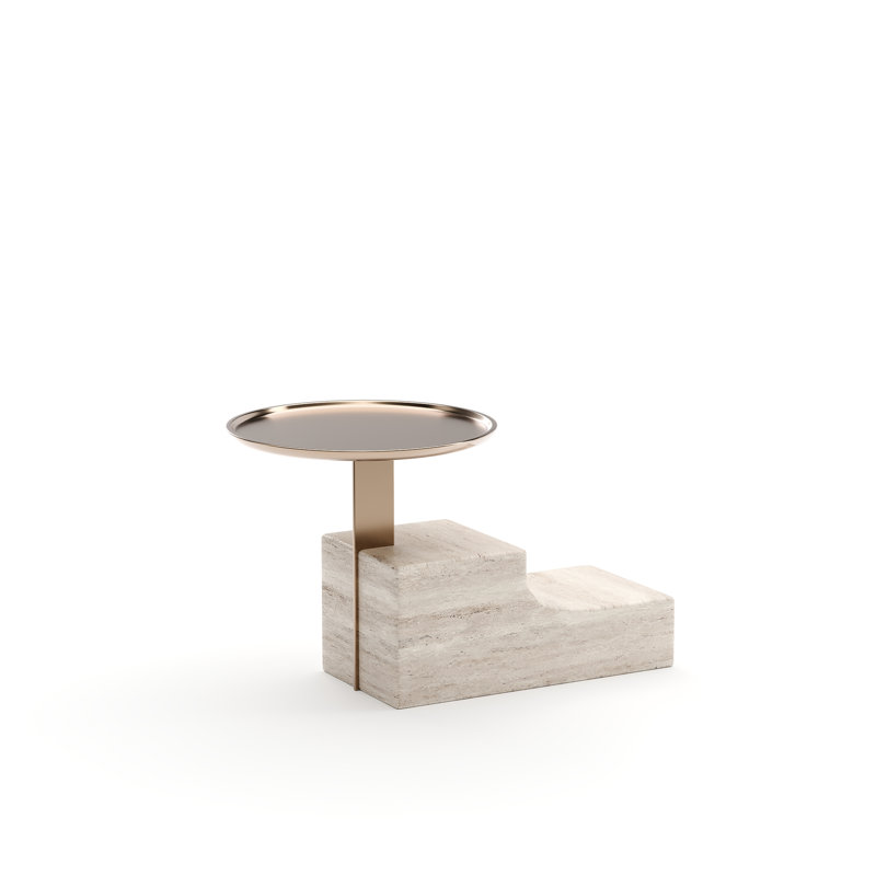 Base de table de chevet superposée