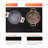 20.5 in. Portable Double Burners Induction Cooktop, 1800W Built-In or Countertop Stove, in Black - Ideal for RV, Dorm