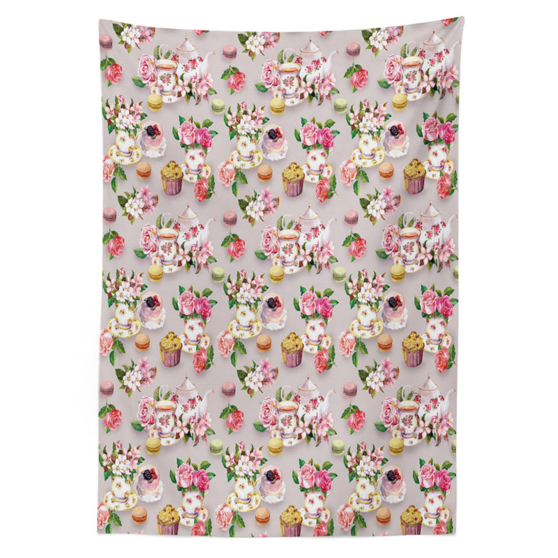 Tea Tablecloth, 84" x 60"