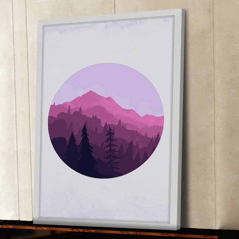 Single Picture Frame Painting, 61cm H x 41cm W x 3.81cm D