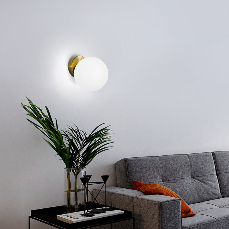 Laniel 1 - Light Flush Mounted Sconce Wall Light, Gold