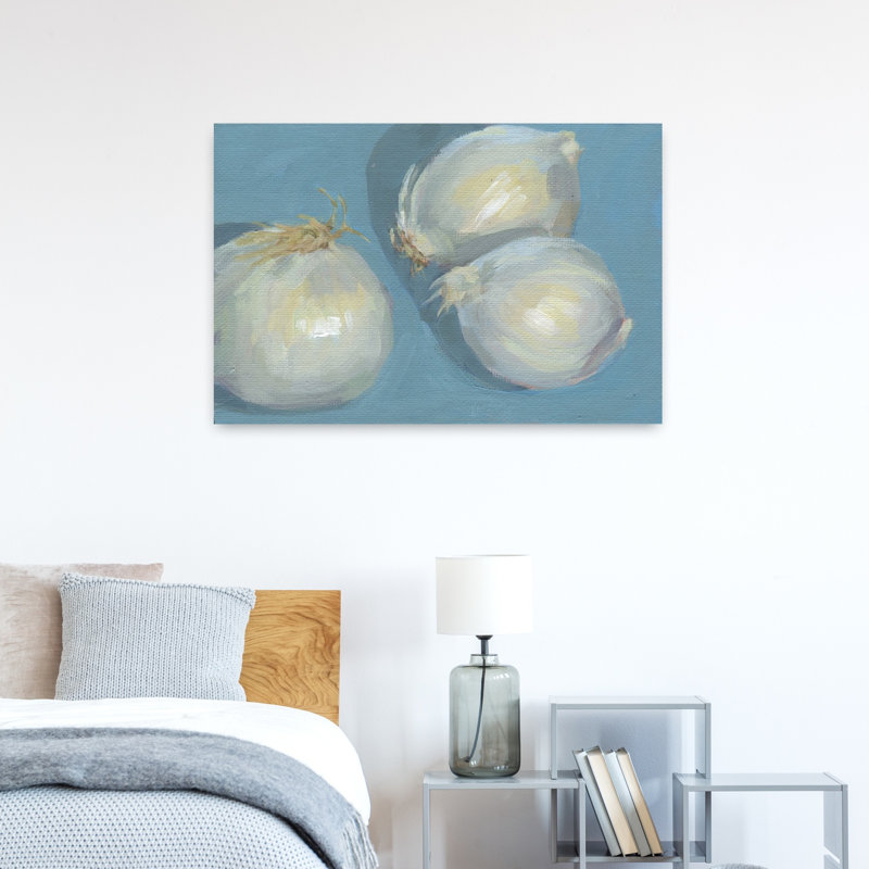 Art mural abstrait paysage frais nature morte, H 24 po x l 36 po