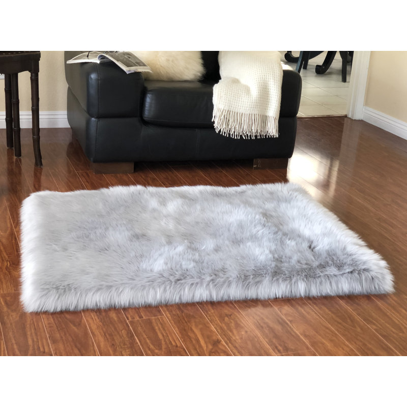 Tapis gris clair Whitcher, Rectangle 12 pi x 15 pi