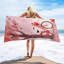 Serviette de plage en microfibre à séchage rapide pour arbre de vélo, 30 x 60 po